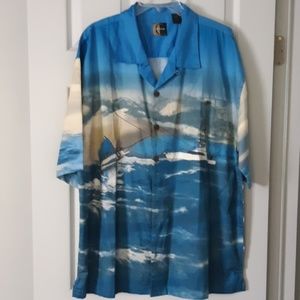 Chiliwear Fishing Boat Hawaiian Shirt